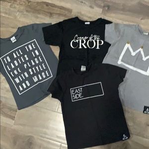 Trilogy Design Co.  4T tee shirts.